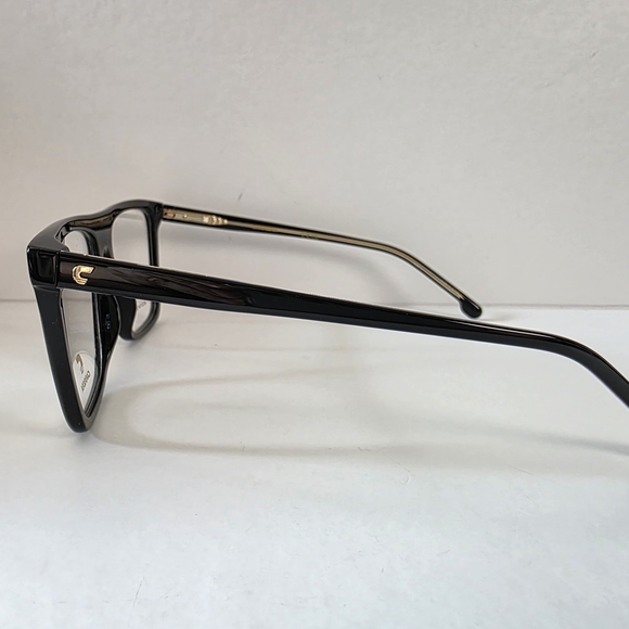 Carrera Black Square Eyeglasses Frames New - Picture 3 of 5